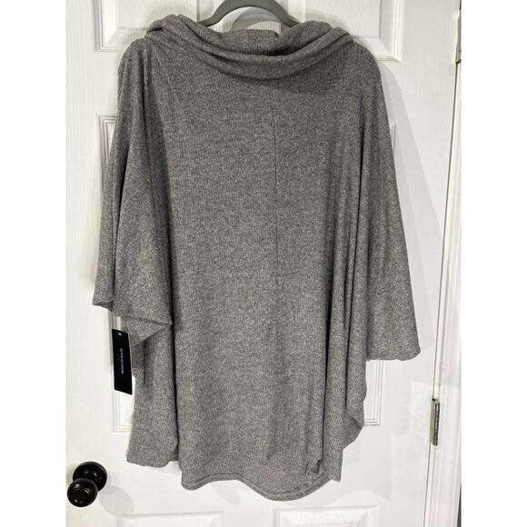 Heimious Cowl Neck Long Sleeve Tunic Top Plus Size 2XL NWT - Picture 3 of 3